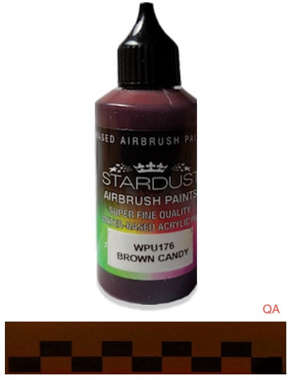 Bote de pintura aerografía Acrilic Stardust Brown Candy