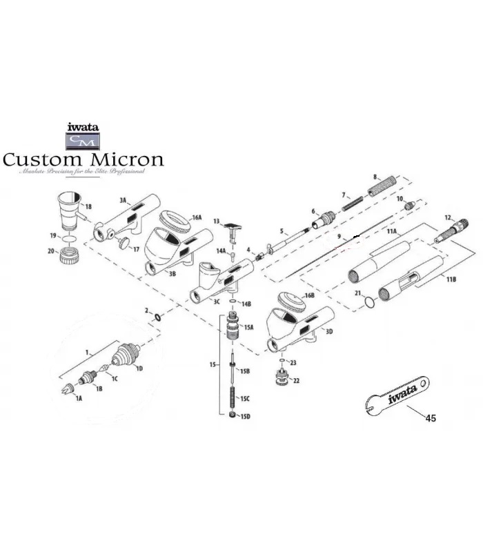 recambios-aerografo-iwata-custom-micron