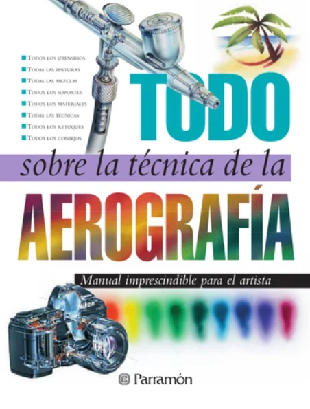 libros para aprender aerografía de forma fácil y sencilla