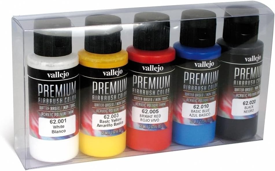 PREMIUM pinturas para aerógrafo recomendadas pinturas vallejo
