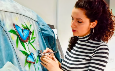 Aerografía textil: Arte, moda y personalización