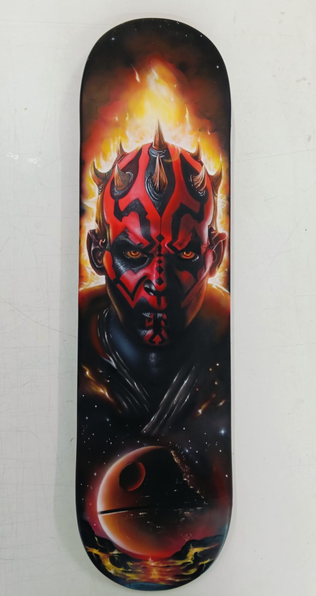 Darth Maul obra de aerografía
