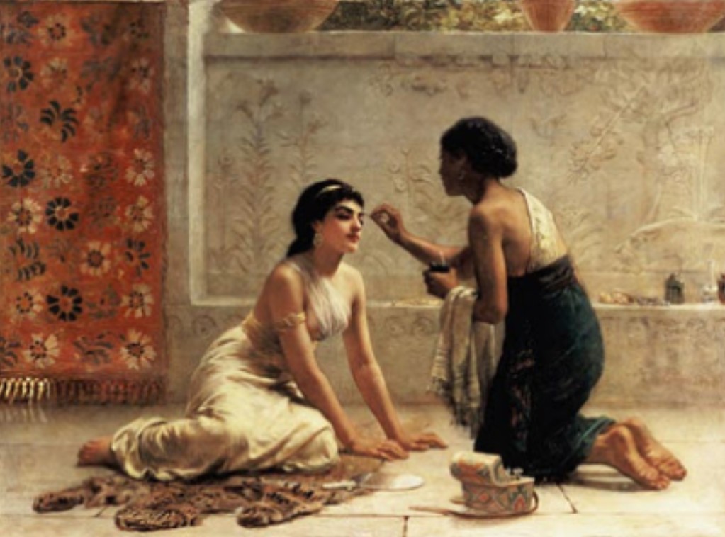 el maquillaje y la manicura en la antigua Roma