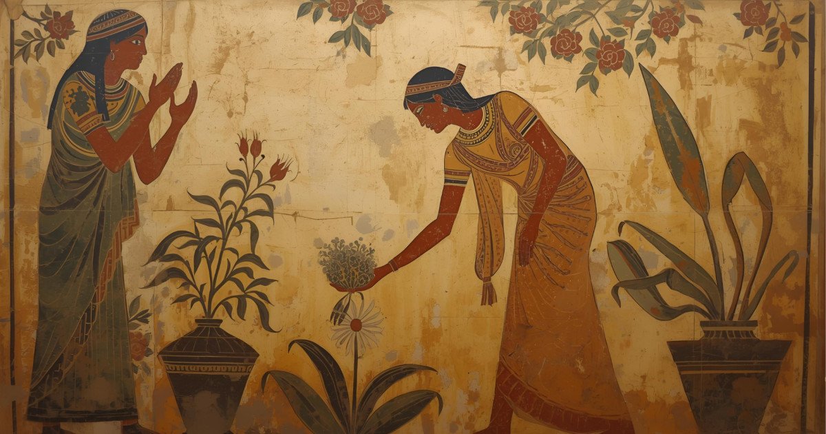 historia de la manicura en Mesopotamia