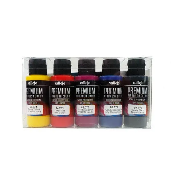 comprar set de pinturas candy aerografía vallejo