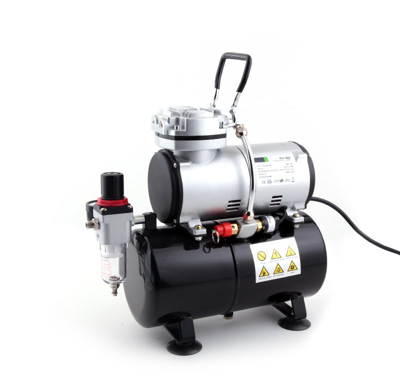 compresor aerografía silencioso