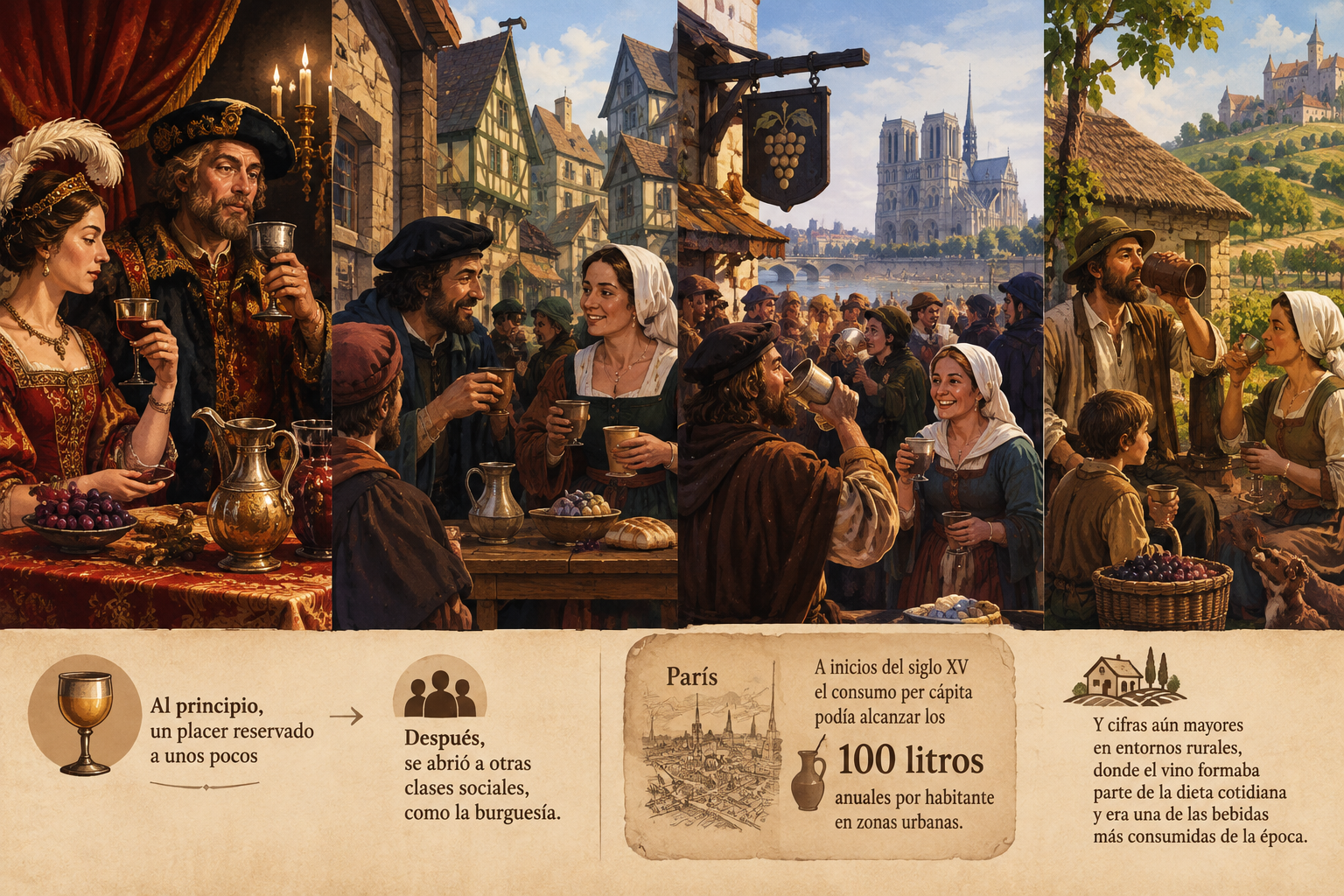 historia del art & wine edad media 